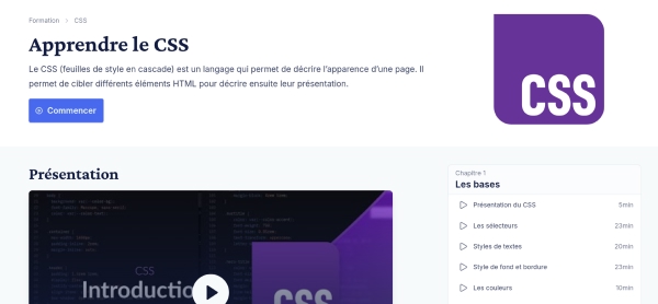 Présentation des cursus Grafikart